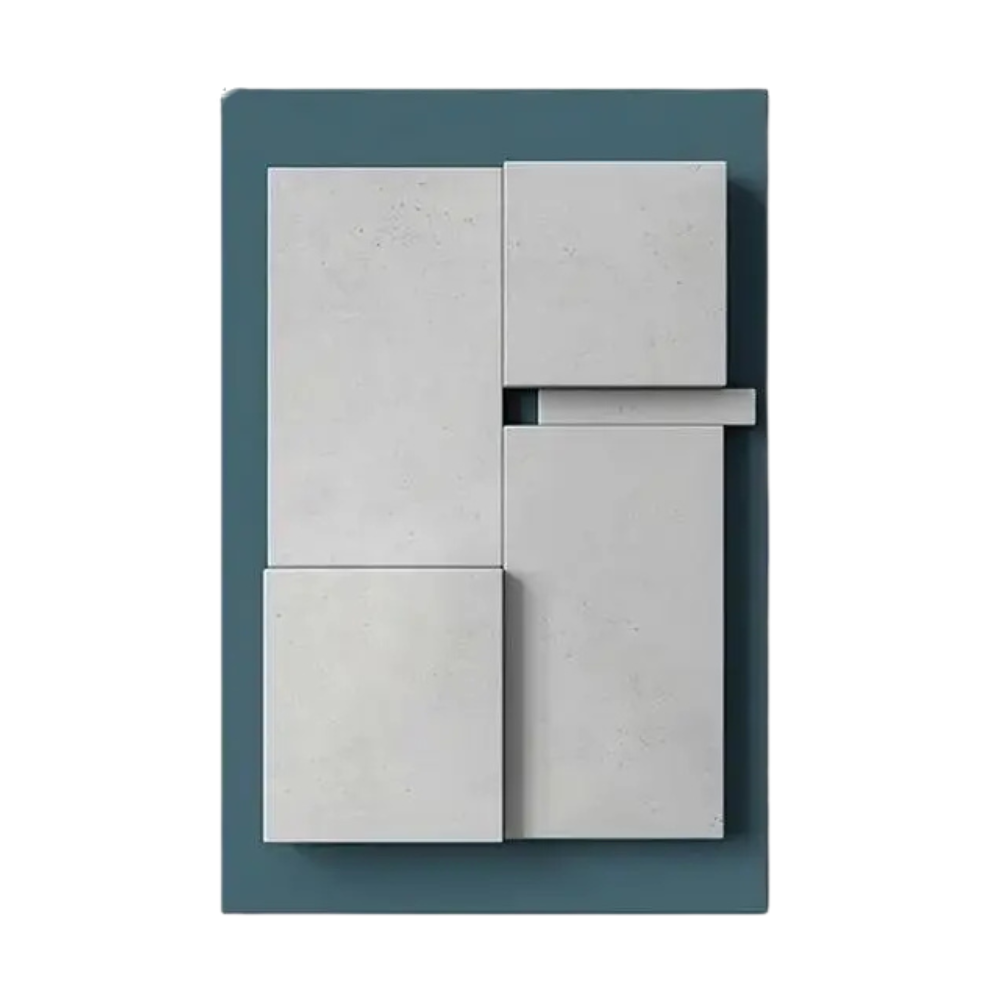 3D Minimalist Canvas Print