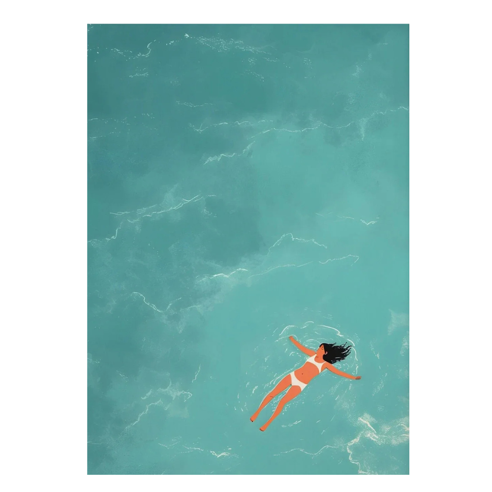 Nordische Sommer Wandkunst