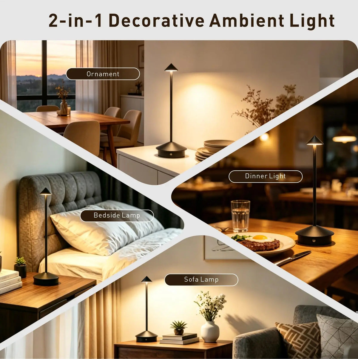 Rechargeable Touch Ambient Lamp