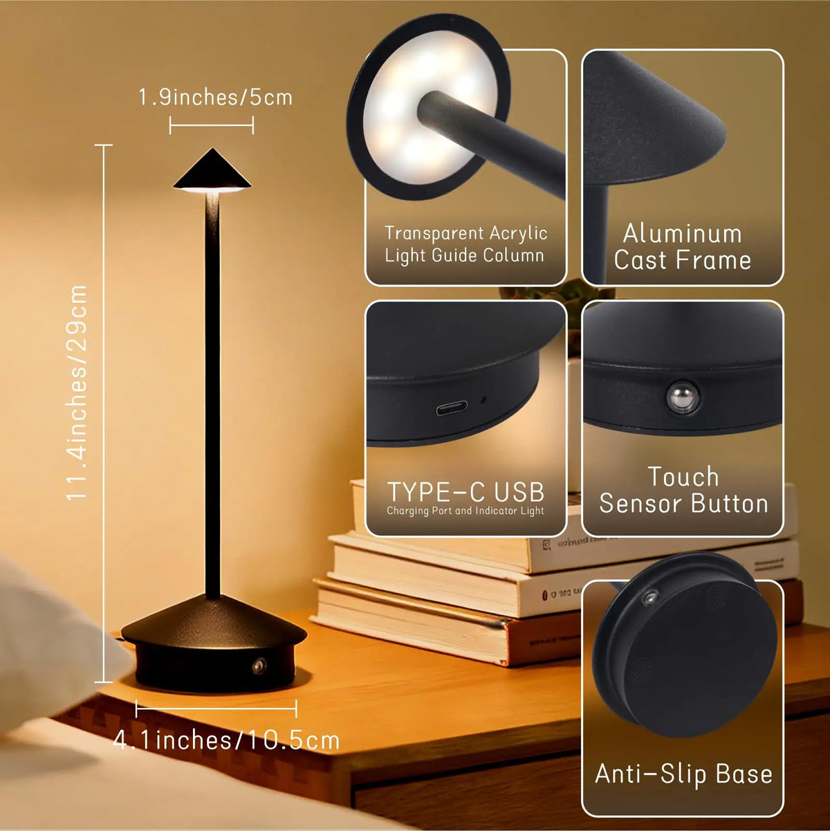 Rechargeable Touch Ambient Lamp