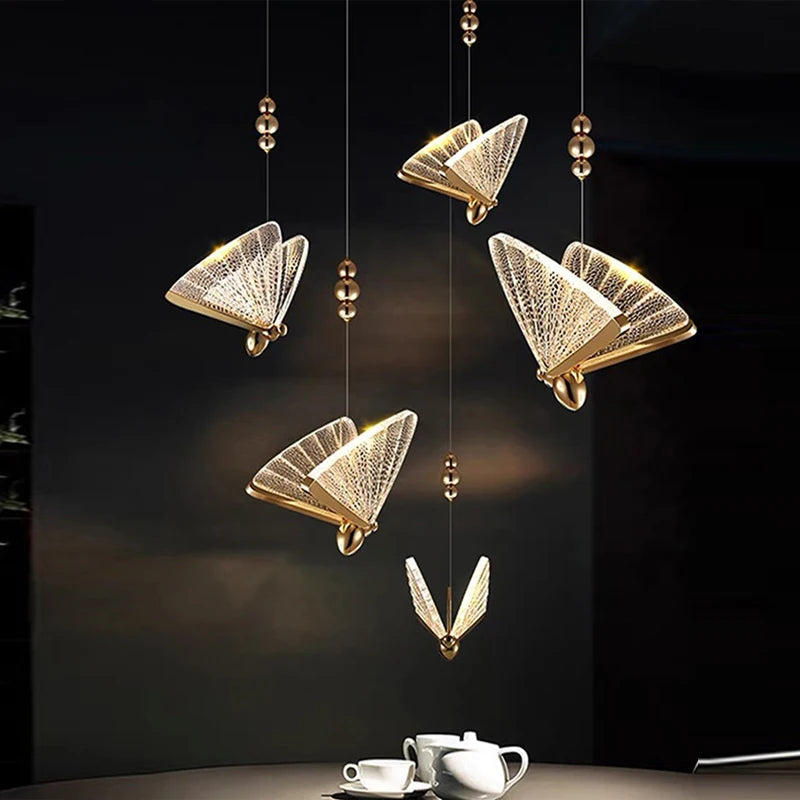 Nordic Butterfly Pendant Light