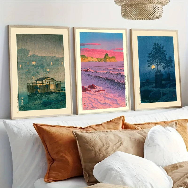 Sonnenaufgang Sonnenuntergang Wandposter