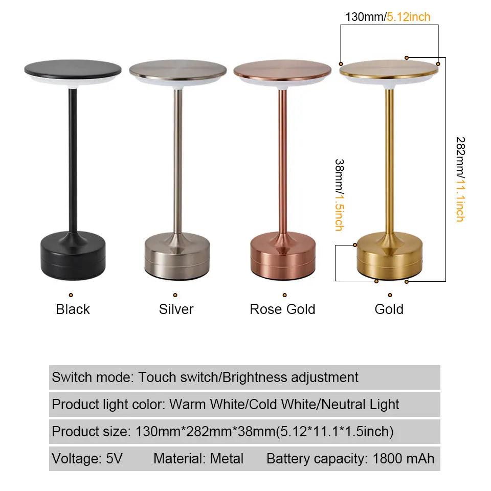 Touch-Sensor Tischlampe