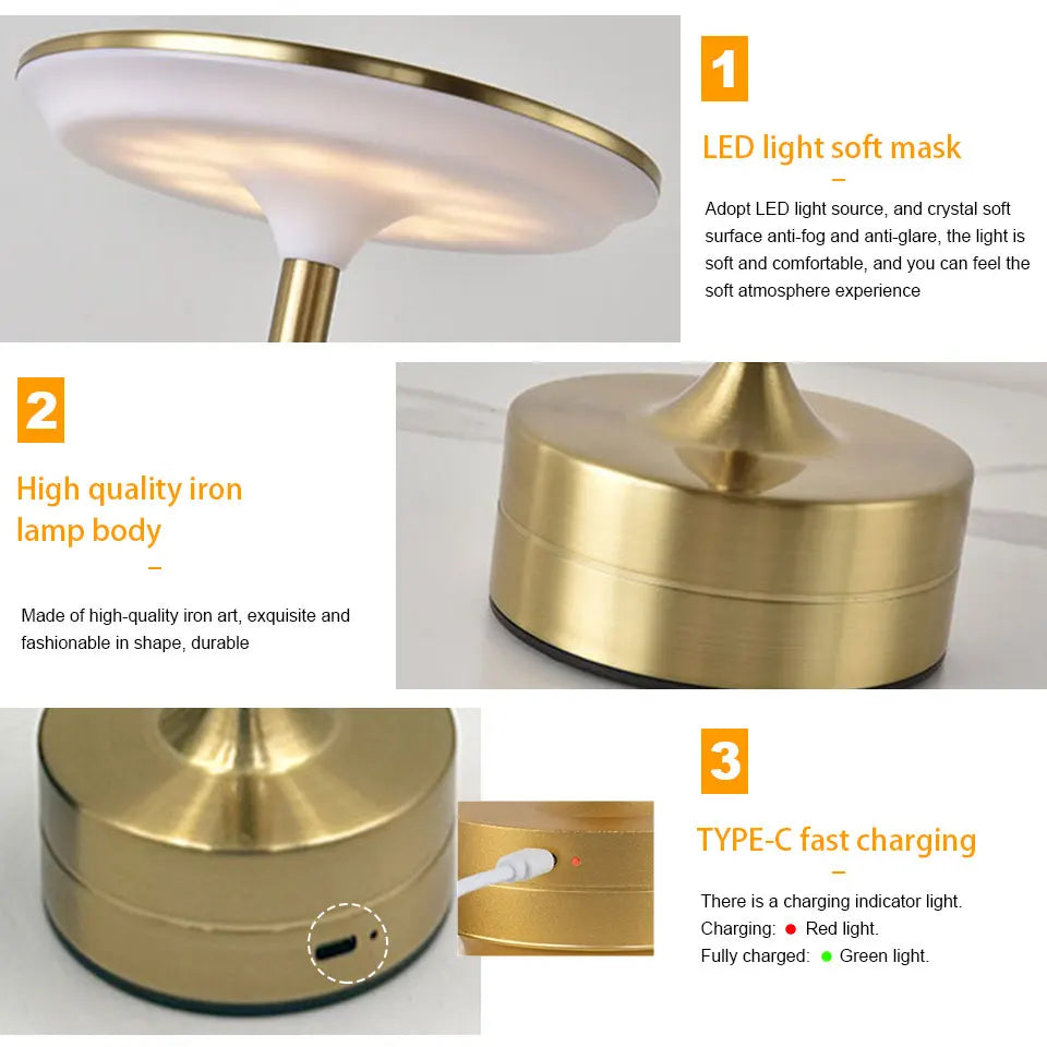 Touch-Sensor Tischlampe