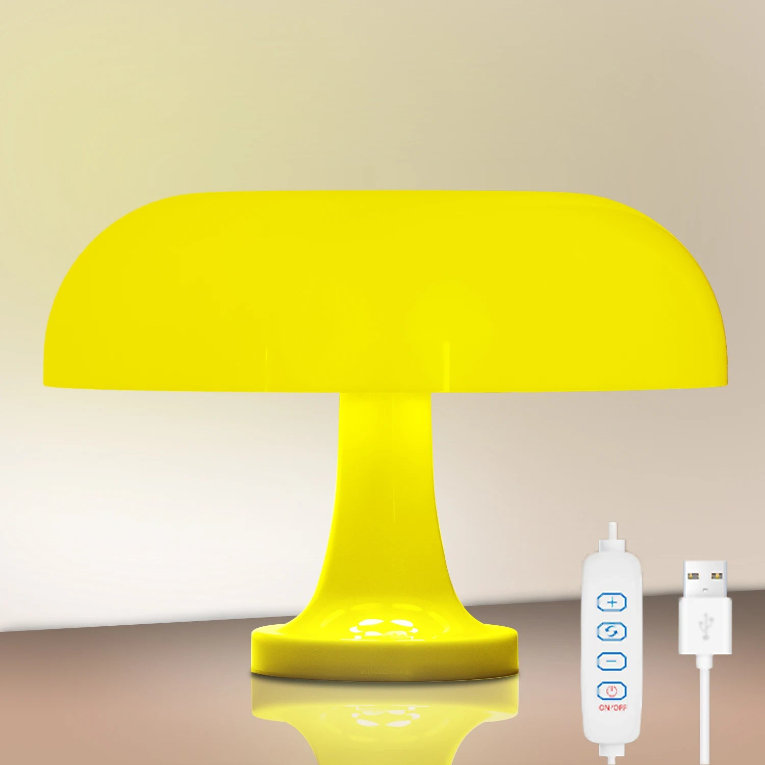 Moderne Pilz Tischlampe