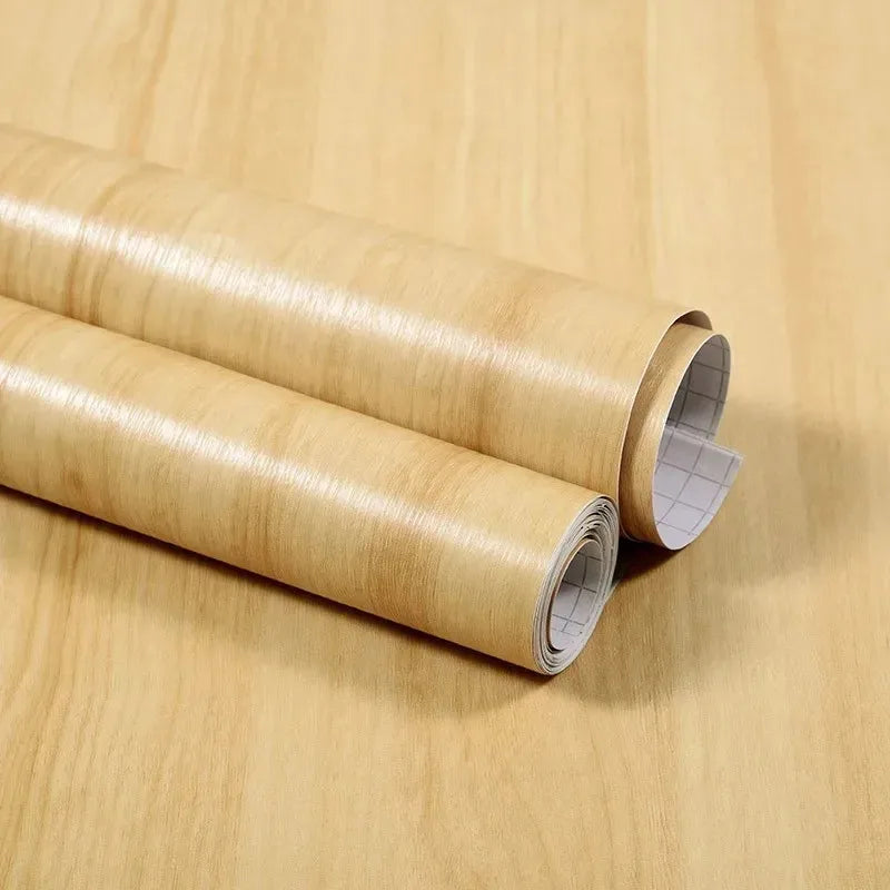 Wasserfester Holzmaserung Aufkleber