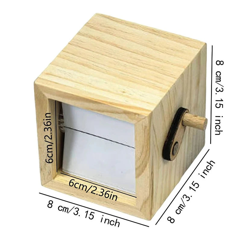 Rotating Wooden Photo Holder