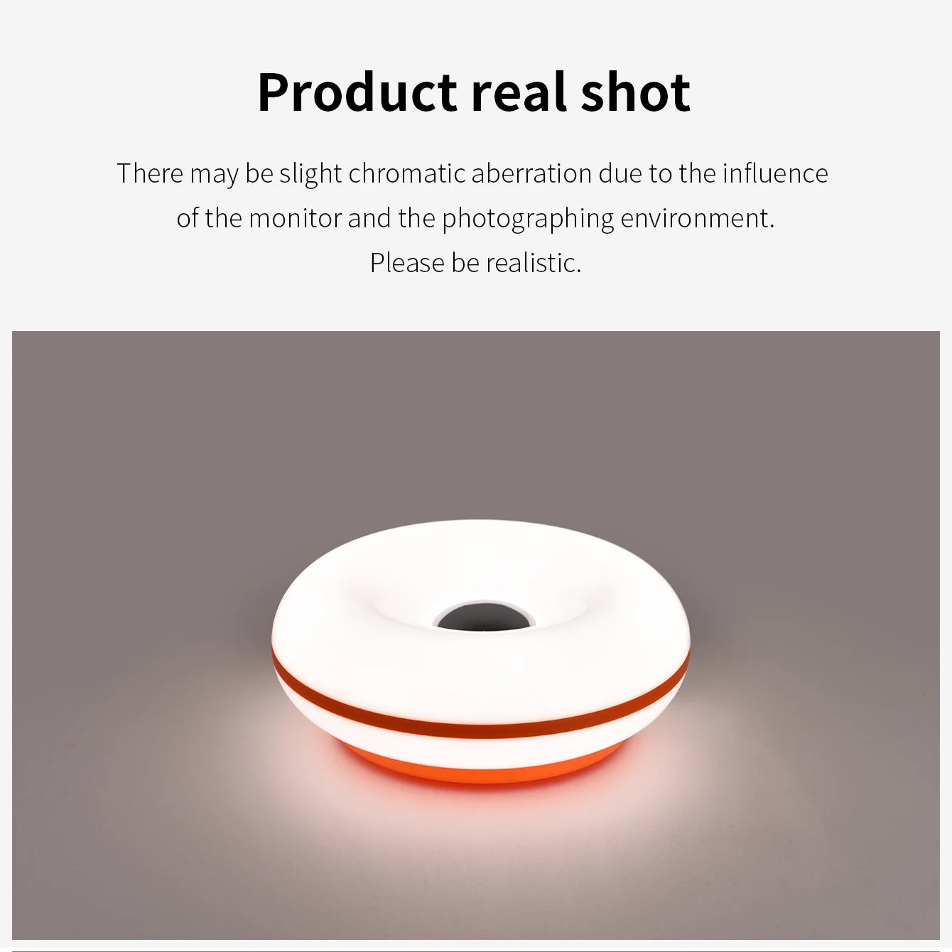 Moderne Donut Tischleuchte