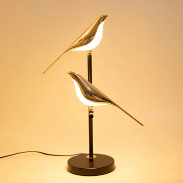 Golden Magpie Wall Lamp