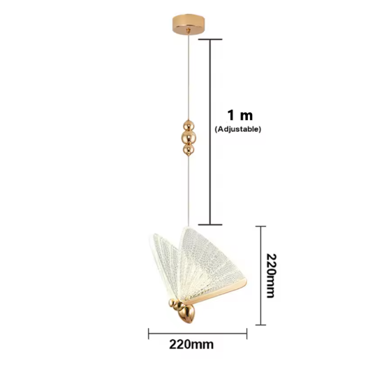 Nordic Butterfly Pendant Light